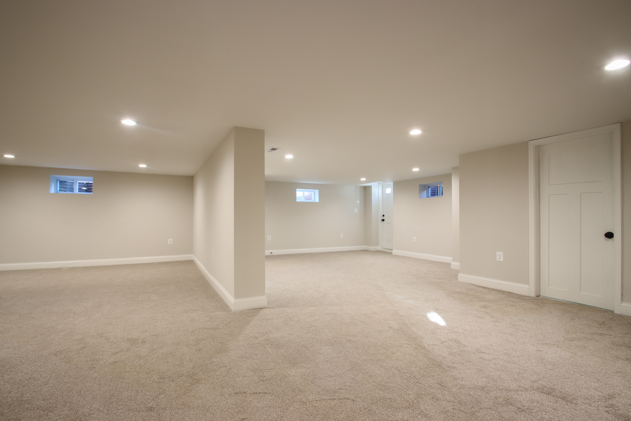 Finished basement project photo