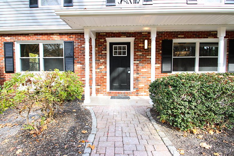 Exterior of a renovated home