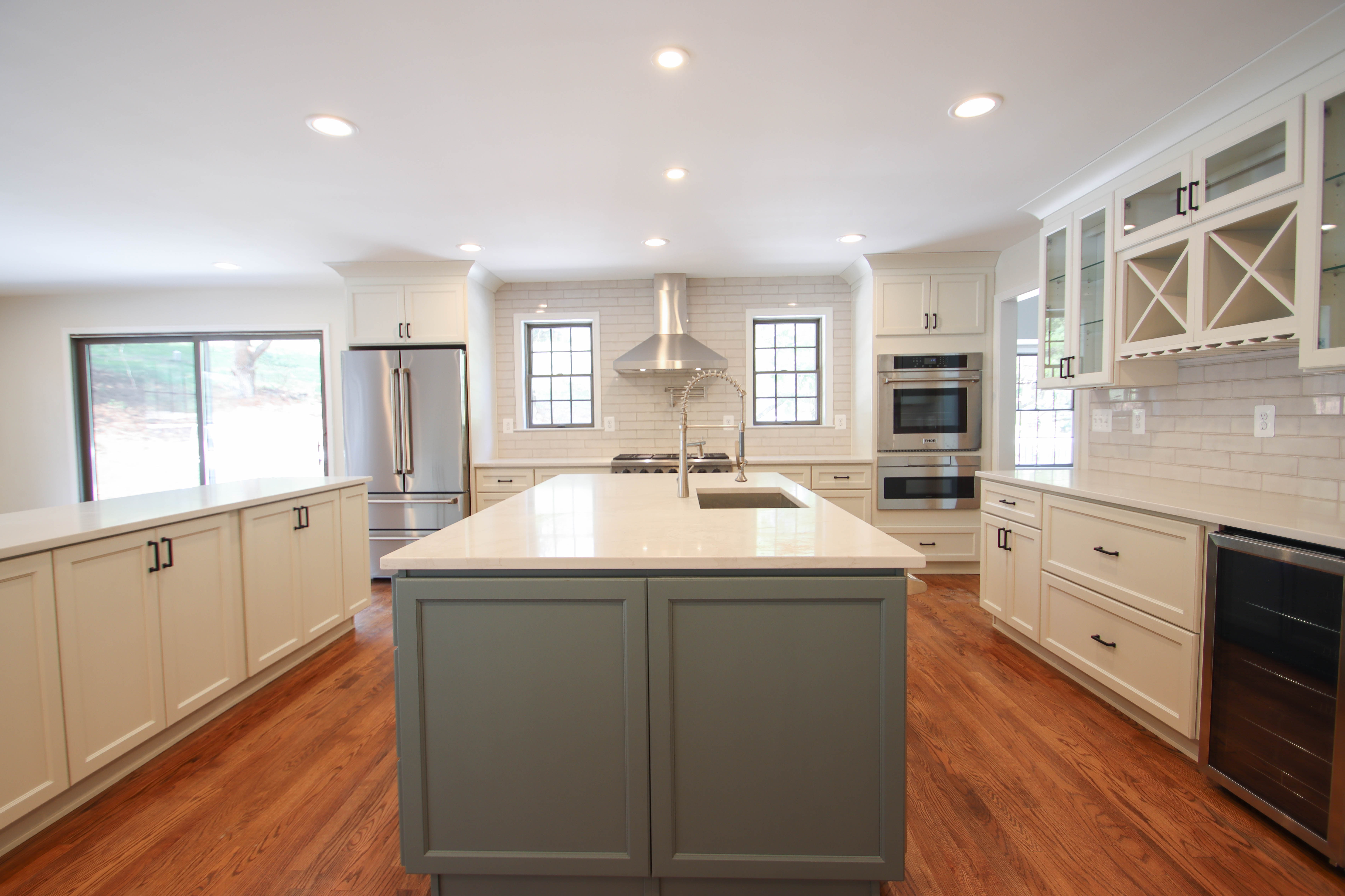 Kitchen renovation photo