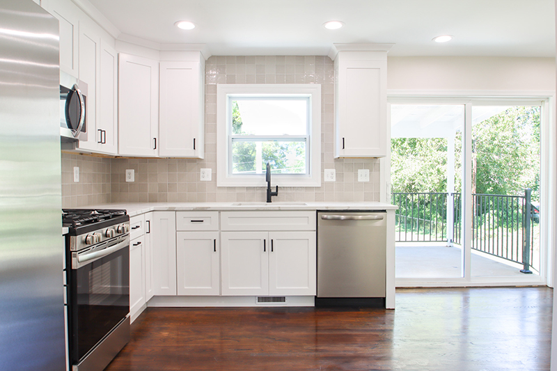 Kitchen renovation photo
